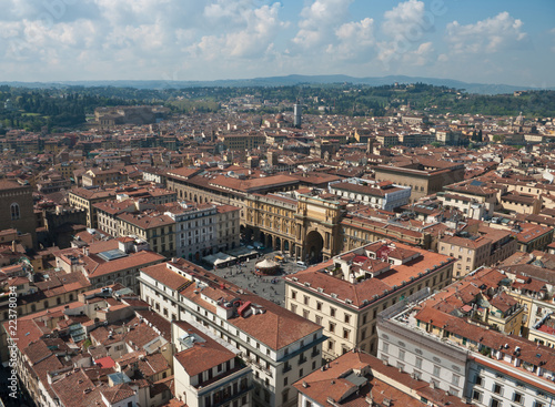 The panoramic sight of Florence