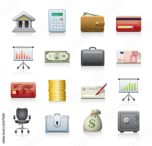 banking icons