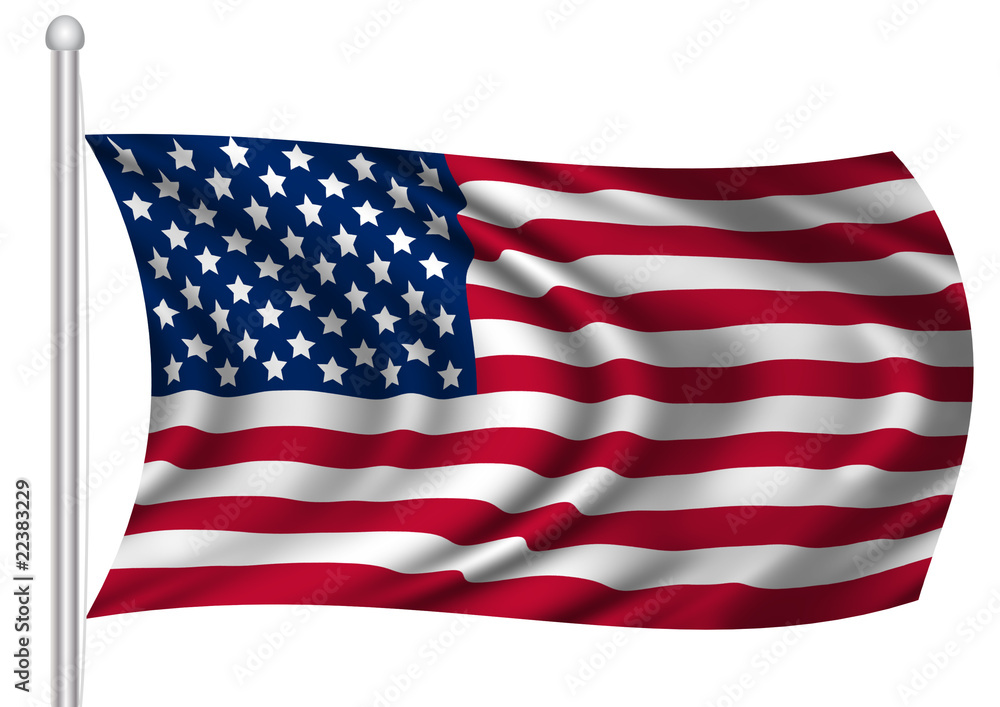 Fototapeta premium flag - usa