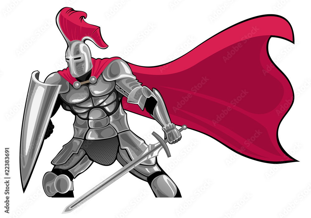 Fotobehang Ridders Ridder #22383691