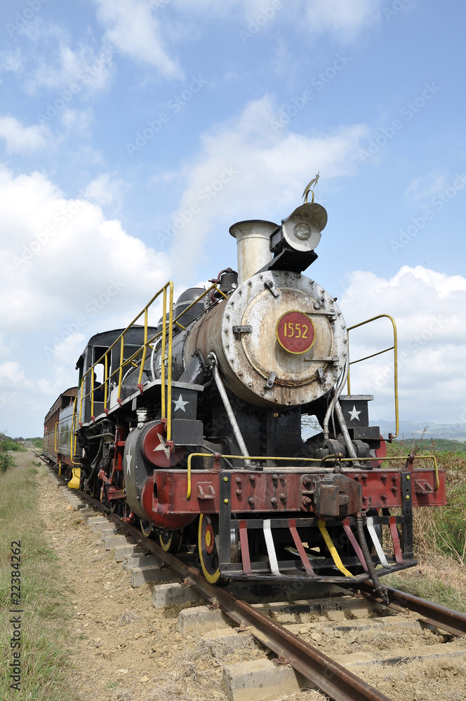 Naklejka premium historische Eisenbahn