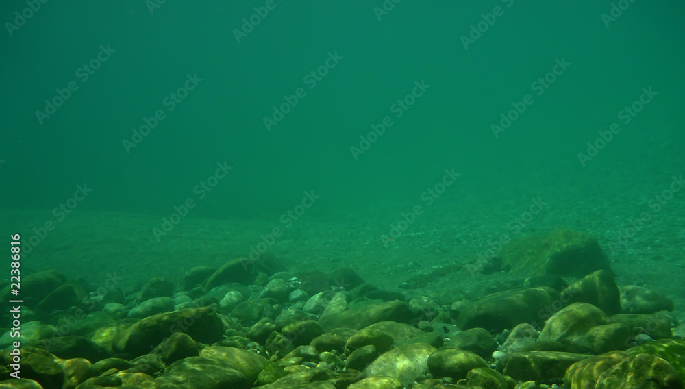 Obraz premium Underwater background