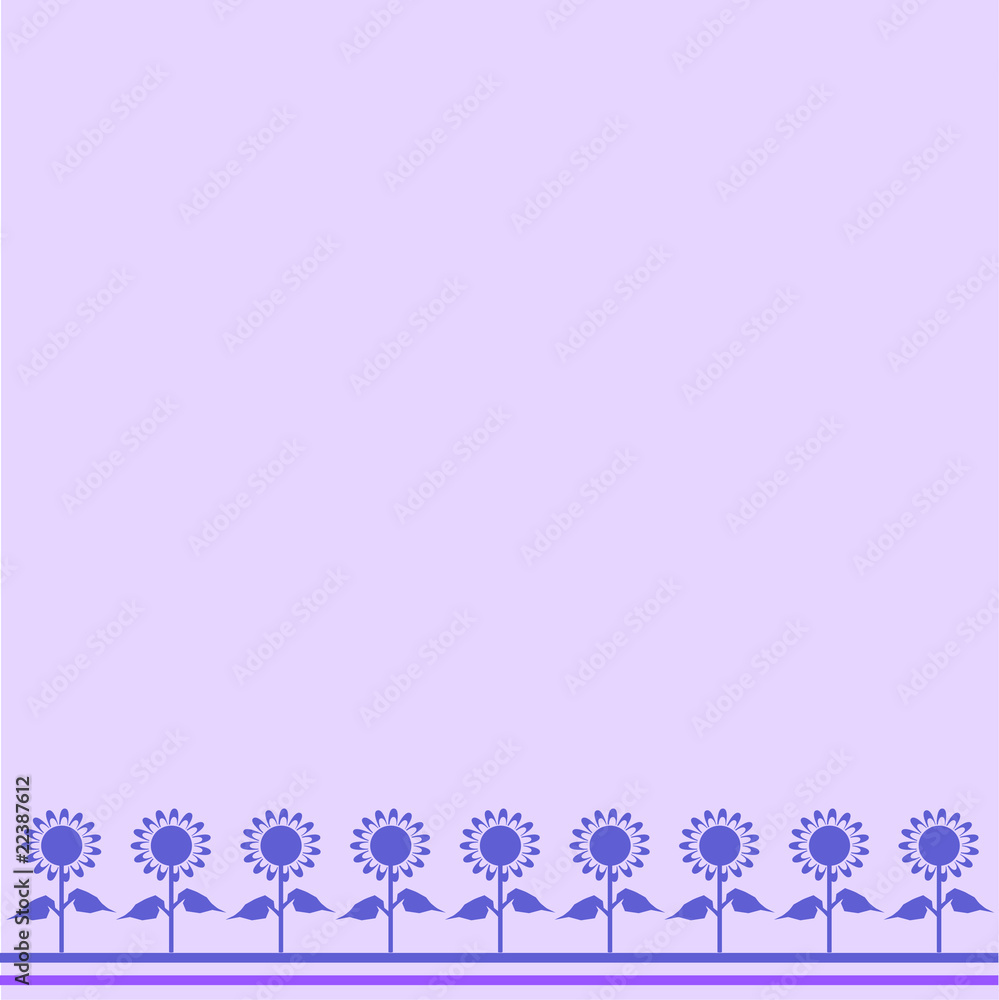 sfondo lilla con fiori