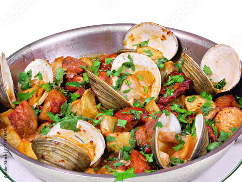 Portuguese Pork and Clams