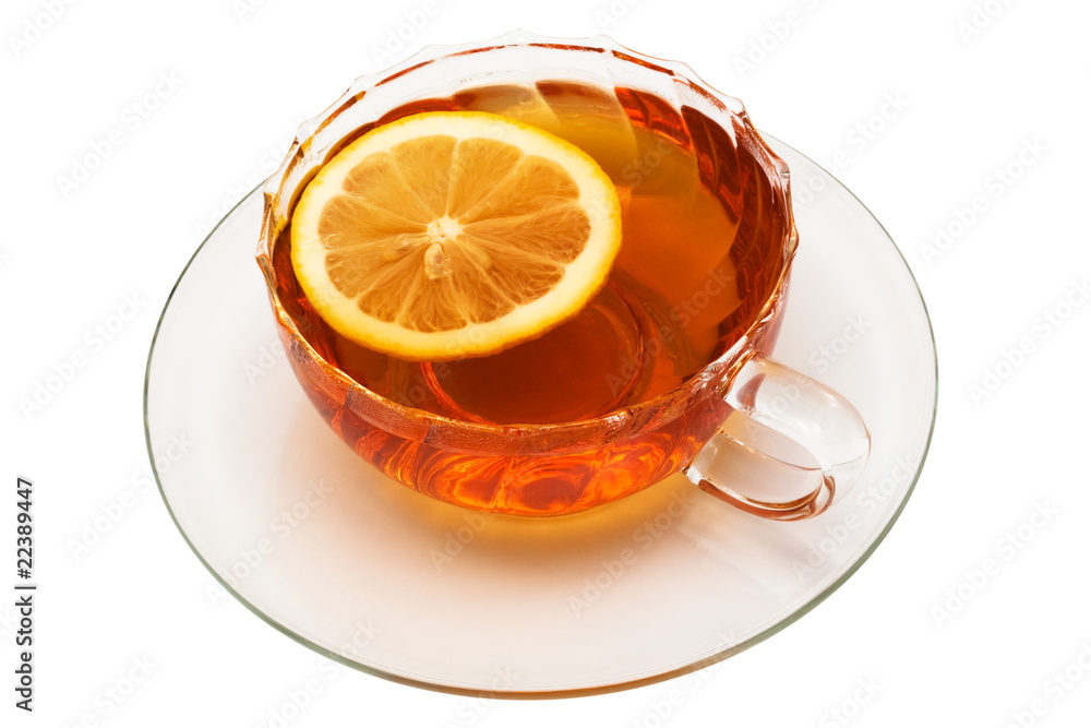 glass cup with tea glass cup with tea