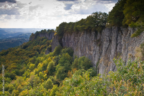 Bort les Orgues (Corrèze) - Falaises des orgues photo