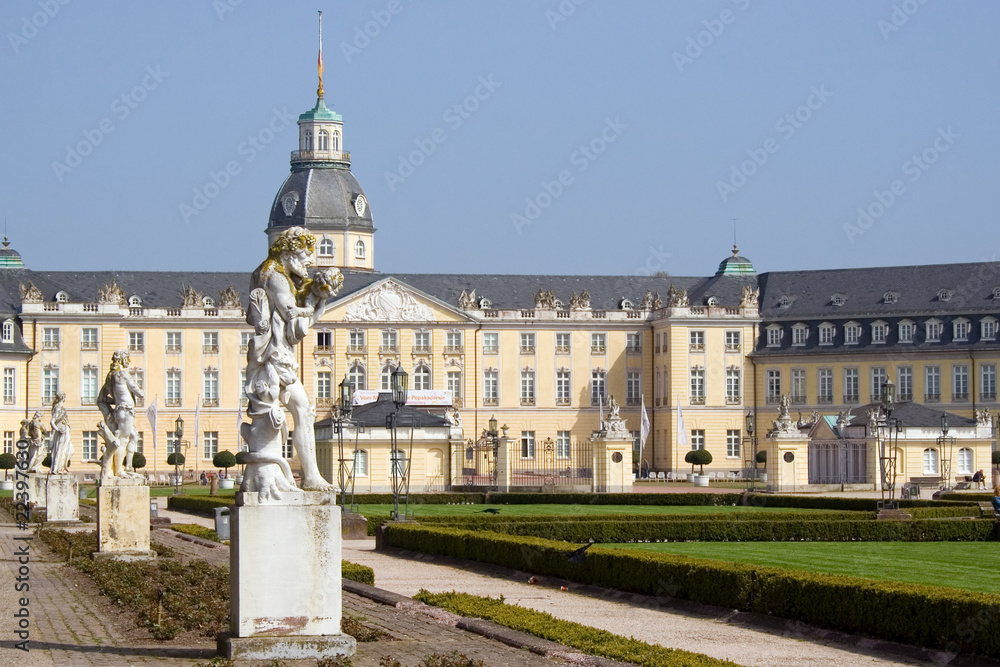 Fototapeta premium Château de Karlsruhe