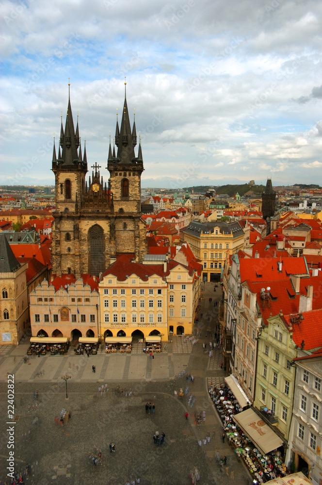 Altstadt in Prag - HDR