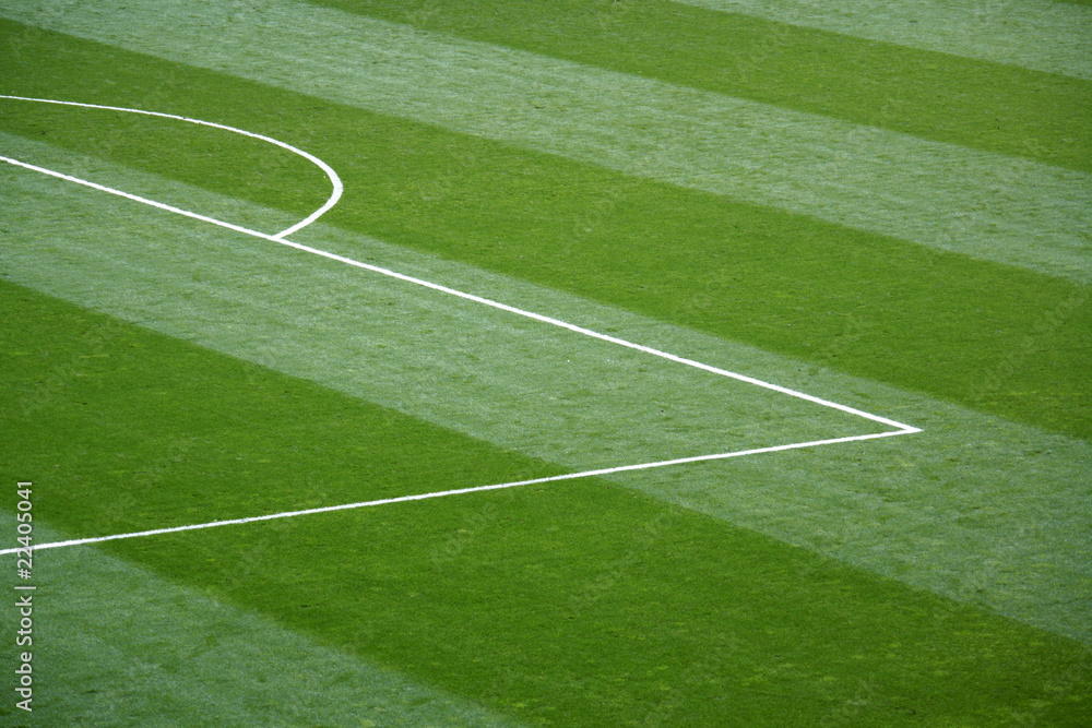 Obraz premium Strafraum Fußball