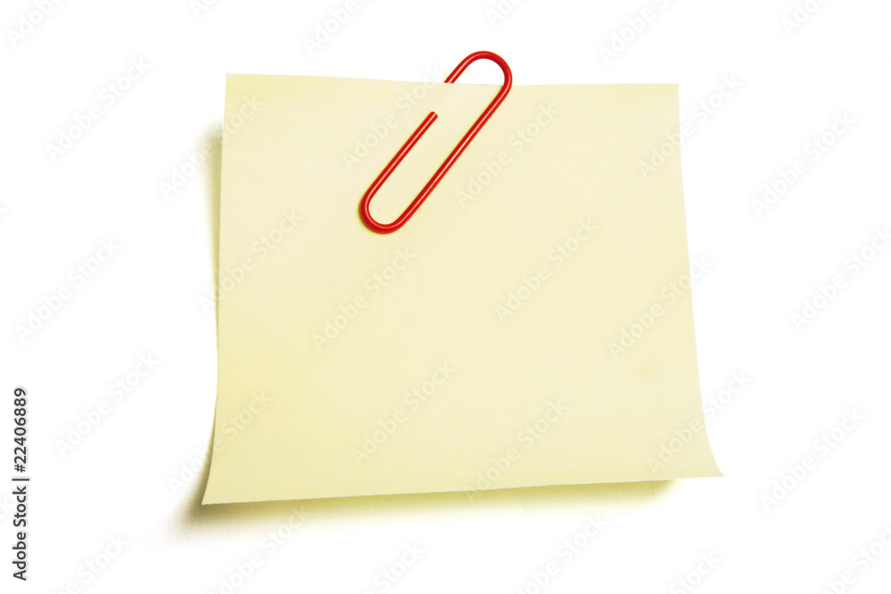 Empty Post it Note Empty Post it Note