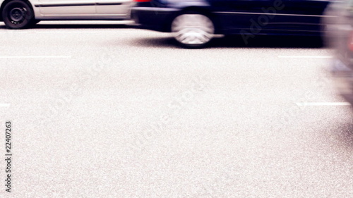 Autos im Straßenverkehr
