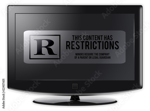 Flatscreen TV with 