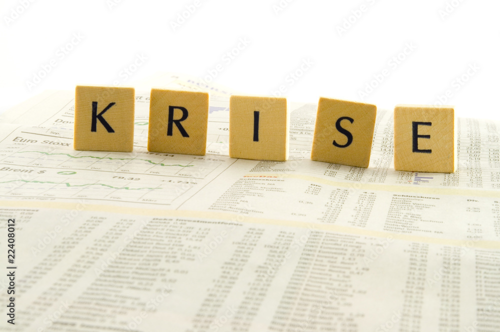 Fototapeta premium Krise