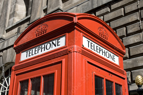A London Red Telephone Box