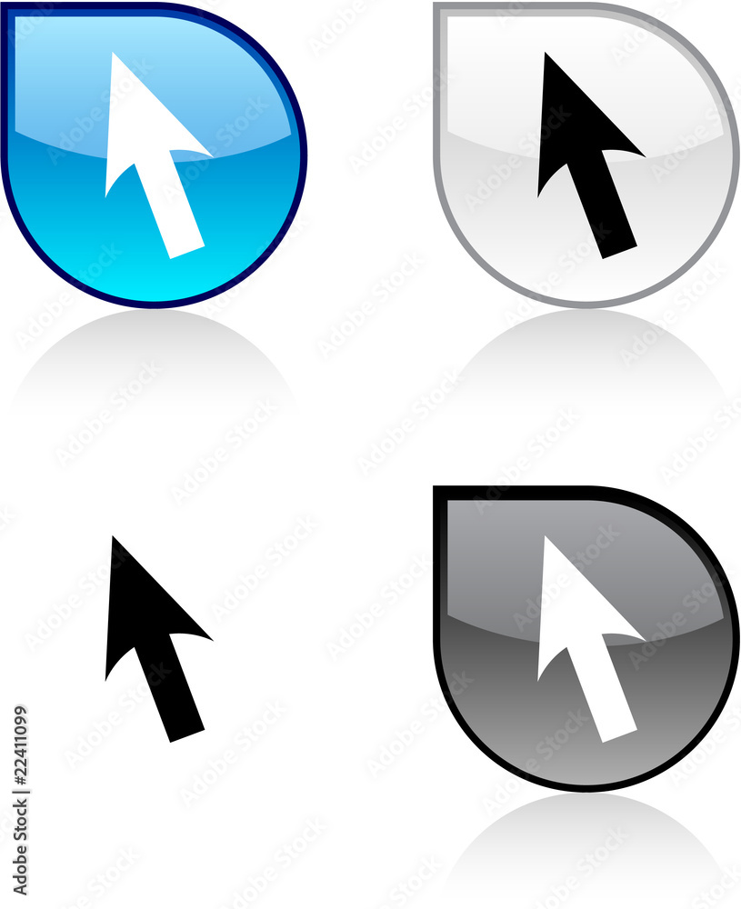 Cursor button. Cursor button.