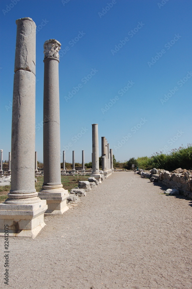 Fototapeta premium perge ancient city ruins