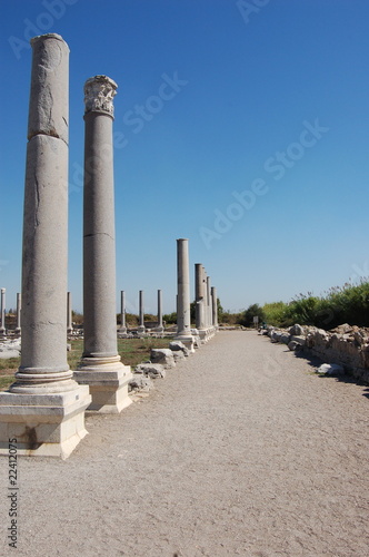 perge ancient city ruins