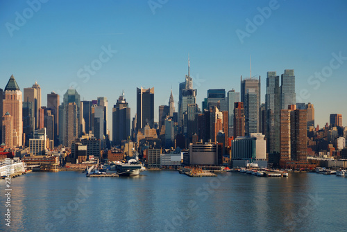 CITY SKYLINE WITH MODERN ARCHITECTURE