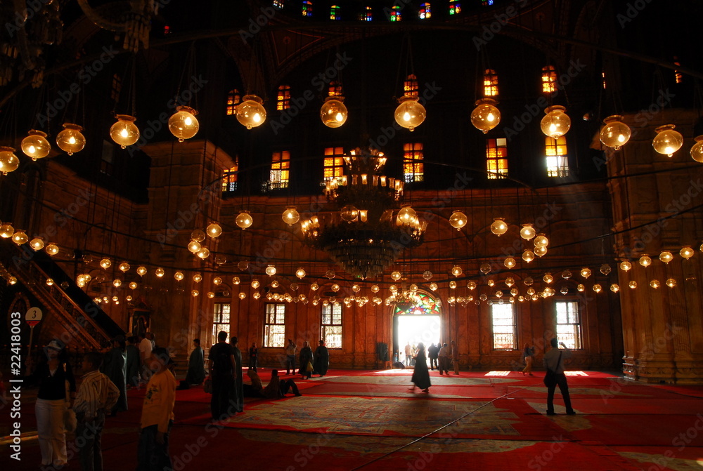 Kairo Mohammed-Ali-Moschee innen