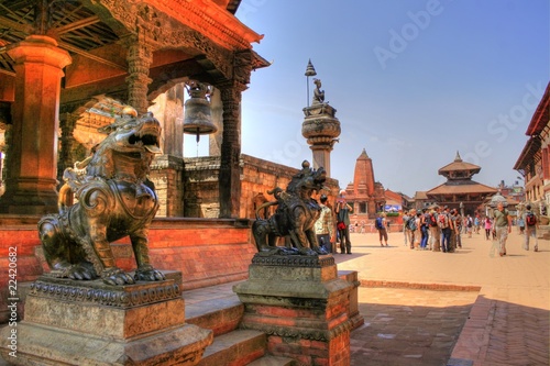 Temple in Bhaktapur (Nepal) photo