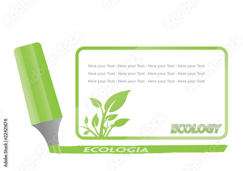 Sottolineare Ecologia