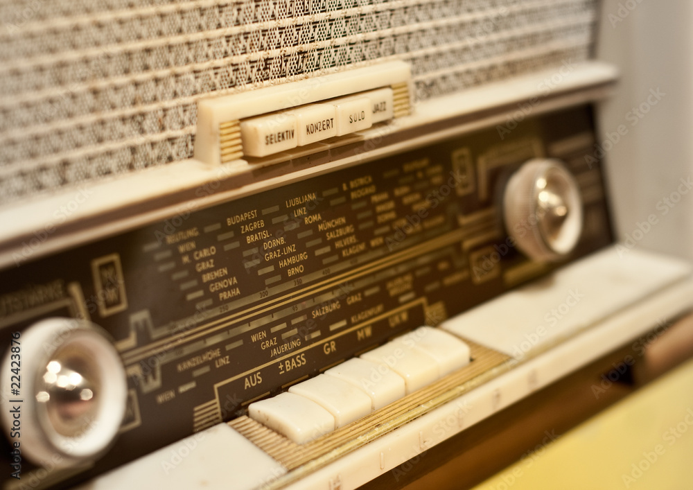 Obraz premium Vintage Radio