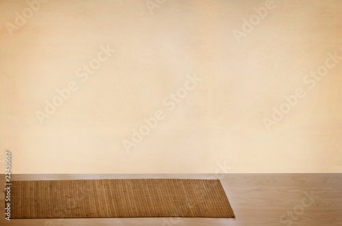 background with a wooden table