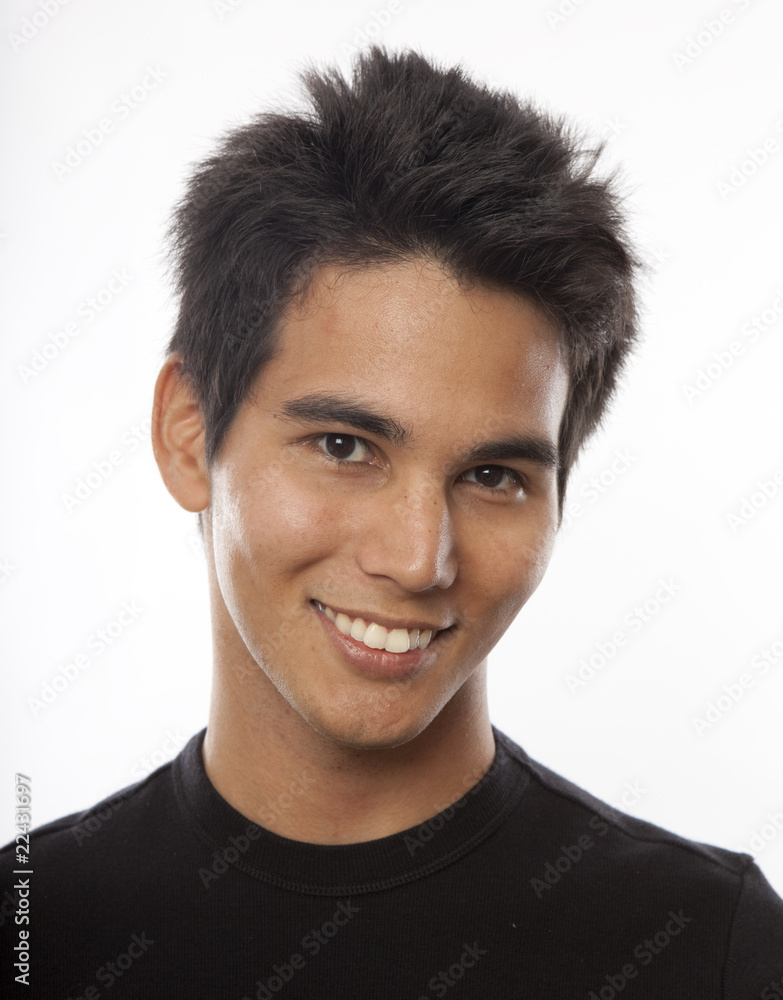 portrait of a pacific island man portrait of a pacific island man