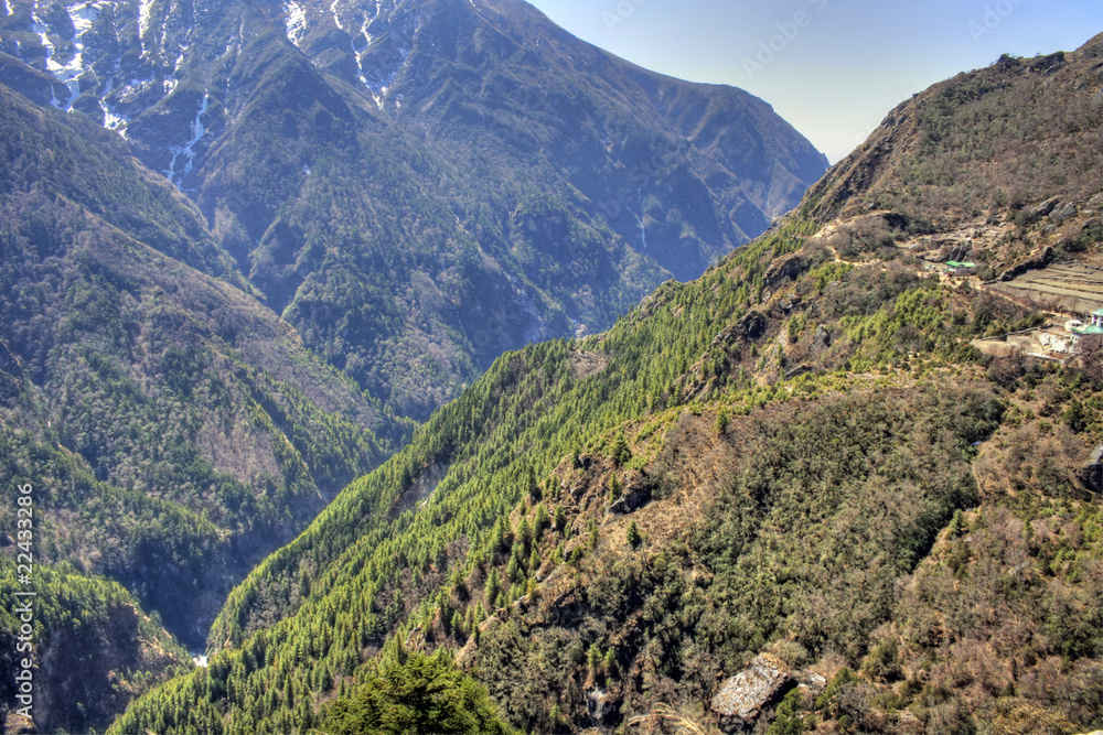 Obraz premium Nepal / Himalaya - Everest Trek