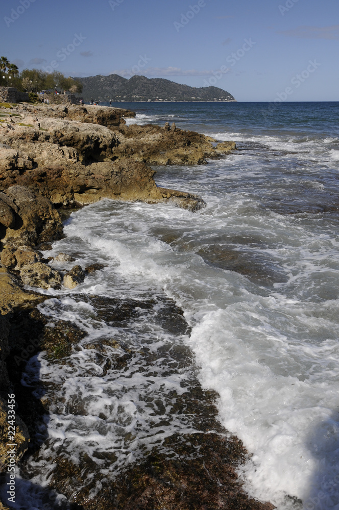Küste bei Cala Millor