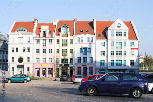 Stettin, Moderne Häuserzeile © ArTo