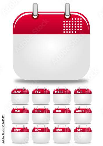 Icône calendrier