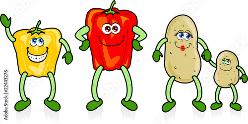 Funny vegetables