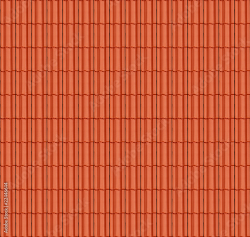 Close up Detail of Perfect Roof Tiles texture