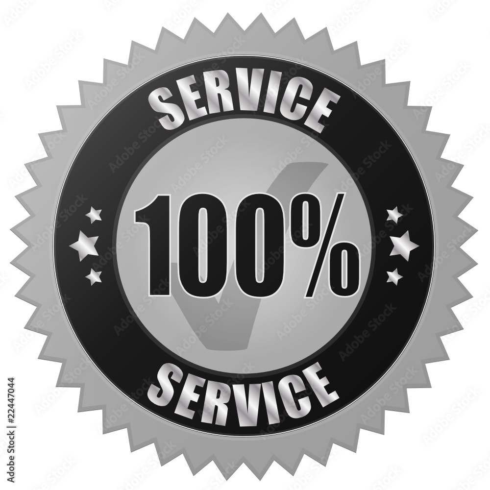 100% SERVICE - grey
