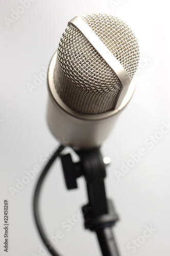 broadcast microphone photo