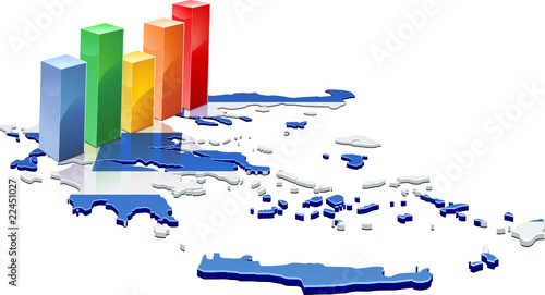 Statistiques de la Grèce (détouré)