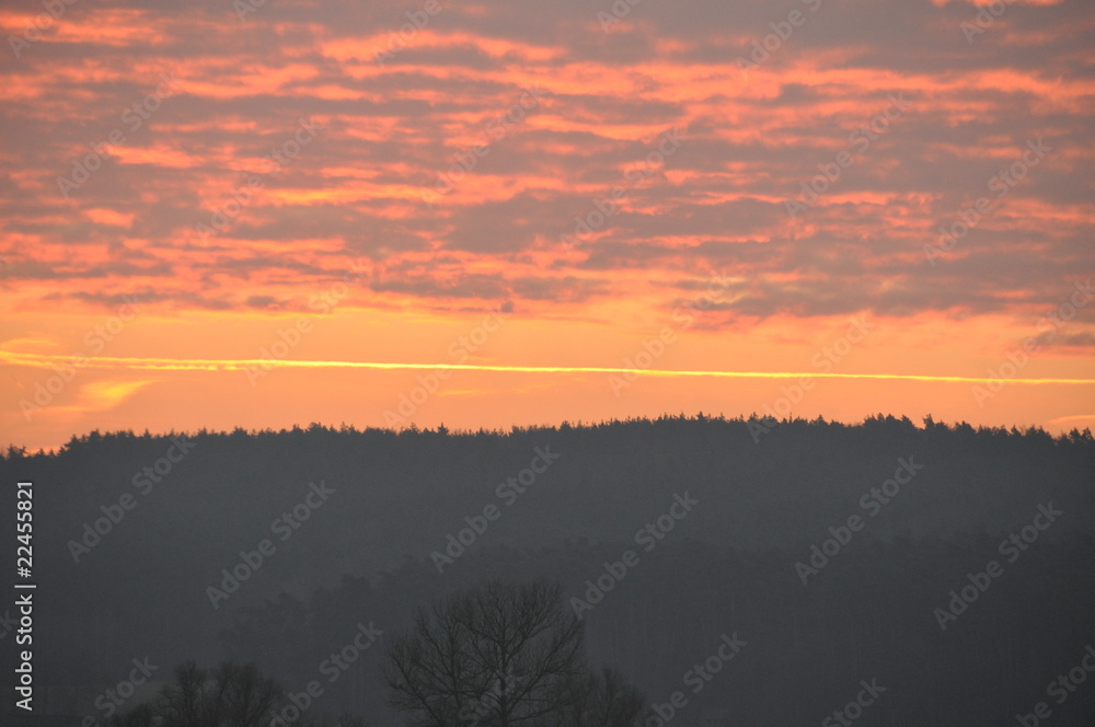 Obraz premium Abendrot