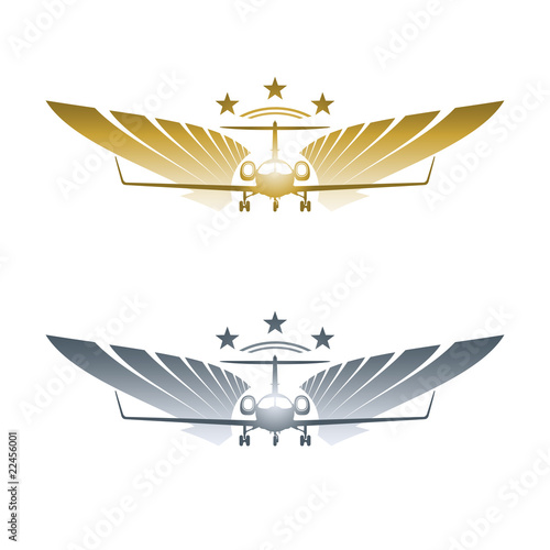 Obraz na płótnie Logo - Fliegerabzeichen