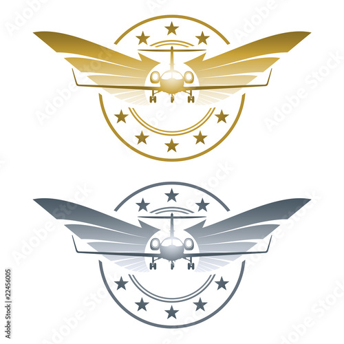 Obraz na płótnie Logo - Fliegerabzeichen