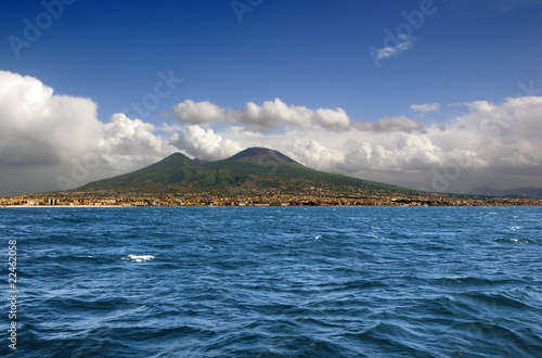 Vesuvio volcano. Naples. Italy