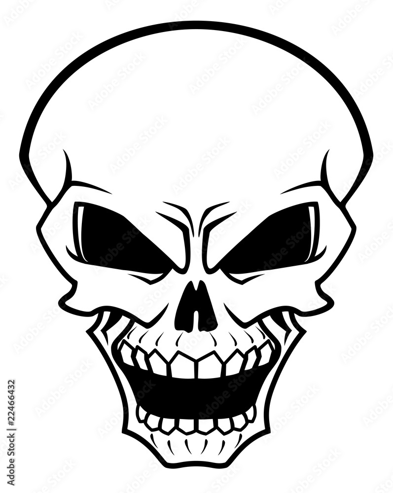 Danger skull