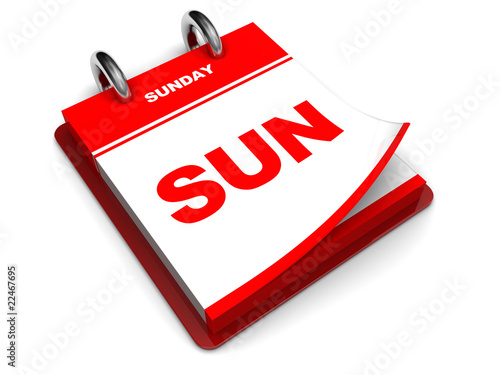 Cuadro en lienzo sunday