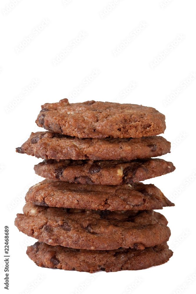 Double Chocolate Cookies Tower Double Chocolate Cookies Tower