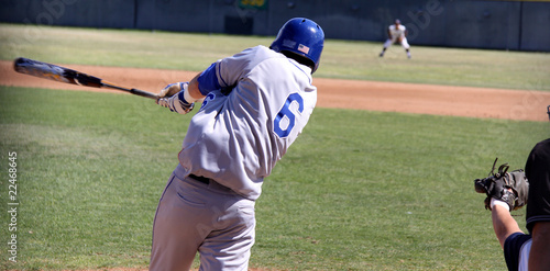 Sticker Baseball Action