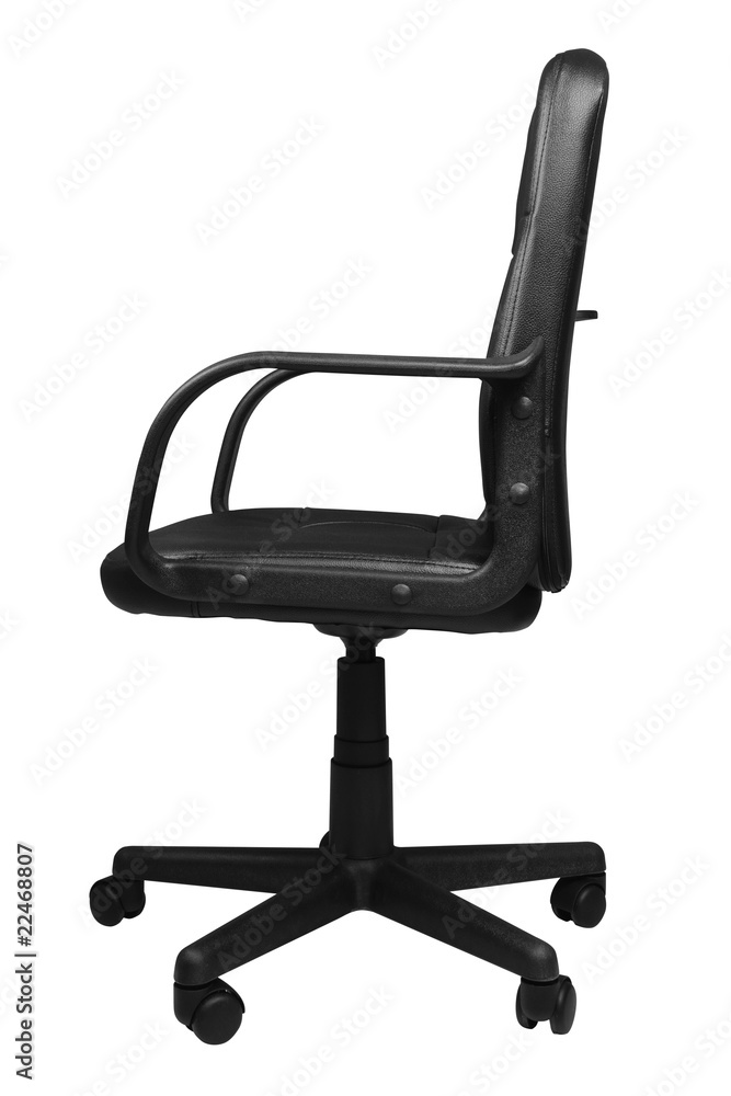 Office Leather Chair isolated on white background Office Leather Chair isolated on white background
