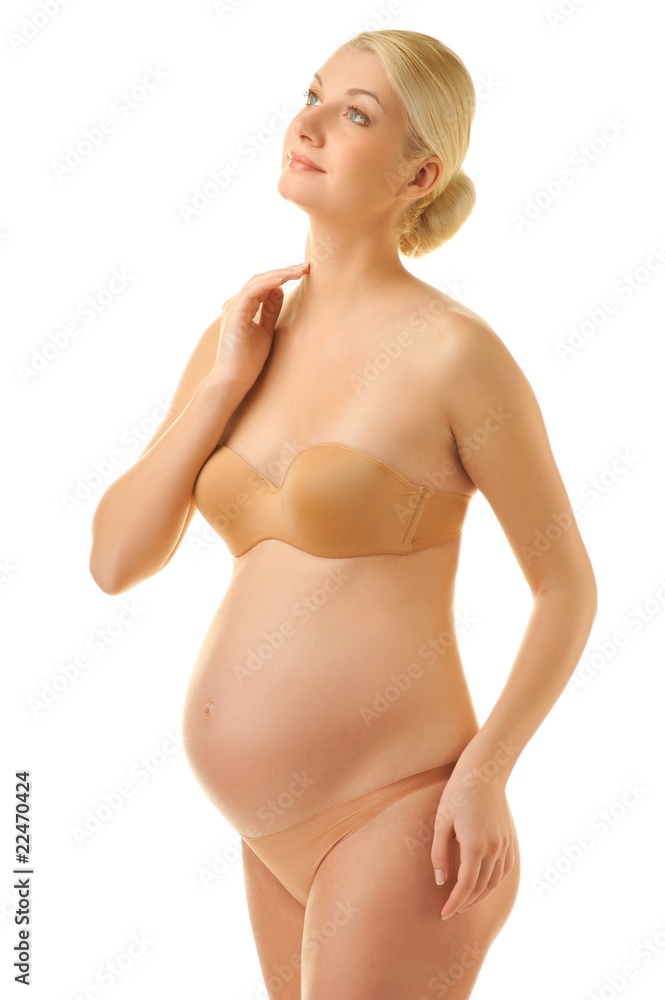 Obraz premium Beautiful pregnant woman .
