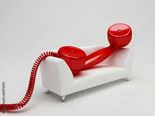 handset no sofa