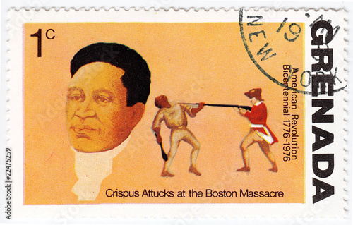 Crispus Attucks in Boston Massacre