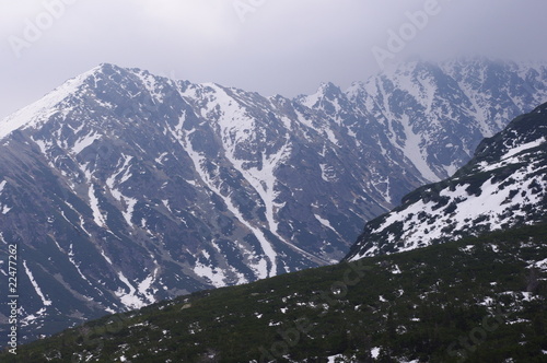 Tapety artystyczne Tatry polskie